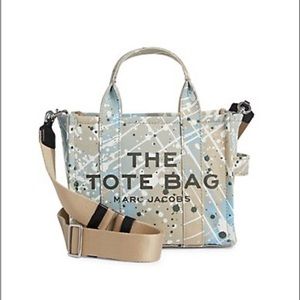 Marc jacobs mini splattered tote bag
